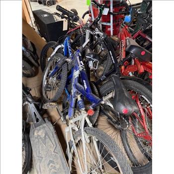 Group Of 9 Used Bikes