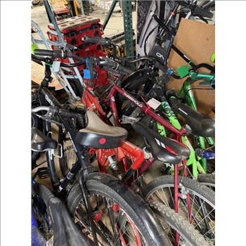 Group Of 9 Used Bikes