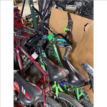 Group Of 9 Used Bikes