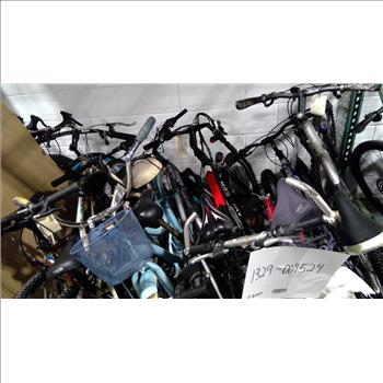 Group Of 9 Used Bikes And 1 Child Scooter