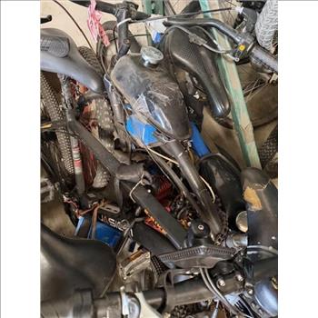 Group Of 9 Used E-Bikes SOLD FOR PARTS