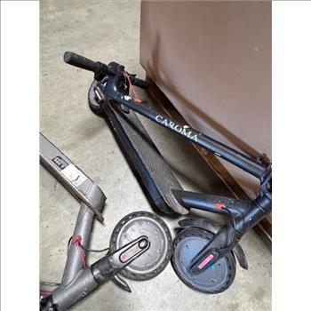 Group Of Used Electric Scooters, 5 Pieces