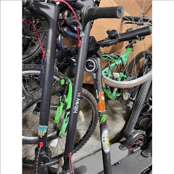 Group Of Used Electric Scooters, 6 Pieces And 2 Bikes