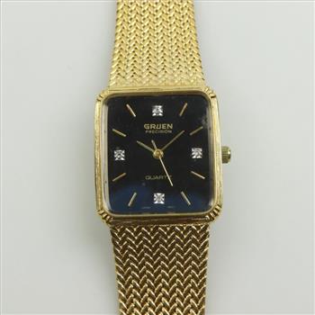 Gruen 10kt GP Precision Vintage Watch