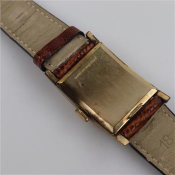 Gruen Curvex Precision 10kt GF Watch