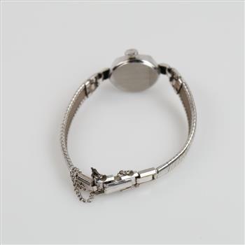 Gruen Watch Co. 10kt White RGP Watch