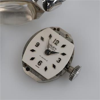 Gruen Watch Co. 10kt White RGP Watch