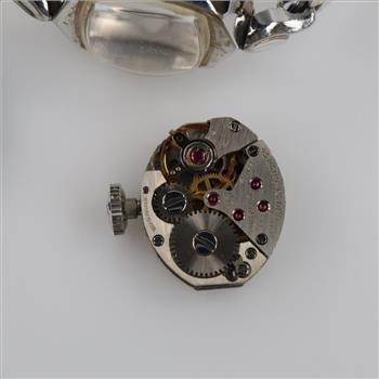 Gruen Watch Co. 10kt White RGP Watch