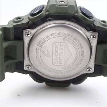 G-Shock Green Band Watch