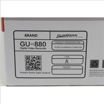 Guardian Gu-880 Digital Video Recorder