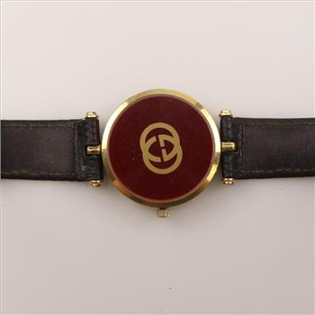 Gucci GF Red And Green Emerald Watch