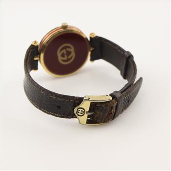 Gucci GF Red And Green Emerald Watch