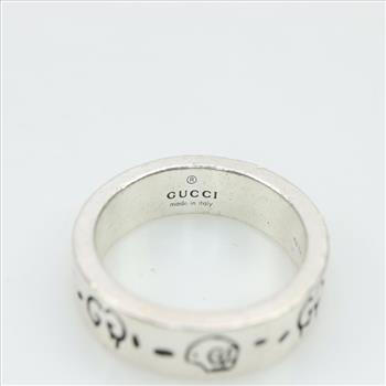 Gucci Ghost Silver Ring