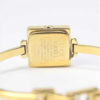 Gucci Gold-Plated 1900L Bracelet Dress Watch