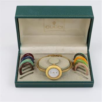 Gucci Interchangeable Bezel Watch