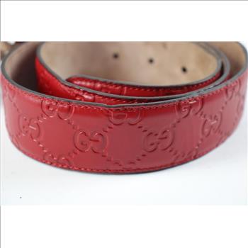 Gucci Interlocking G Logo Belt- Doublechecked By Entrupy