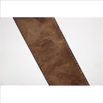 Gucci Interlocking G Logo Belt- Doublechecked By Entrupy