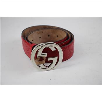 Gucci Interlocking G Logo Belt- Doublechecked By Entrupy