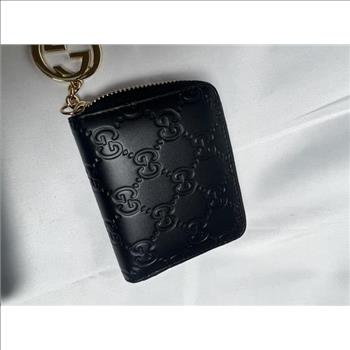 Gucci Leather Zipper Wallet - Doublechecked By Entrupy