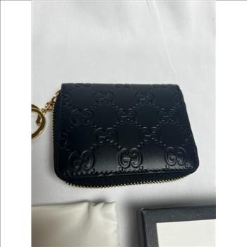 Gucci Leather Zipper Wallet - Doublechecked By Entrupy