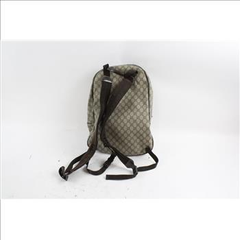 Gucci Monogram Backpack
