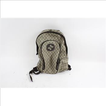 Gucci Monogram Backpack