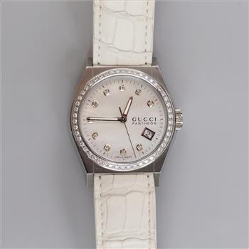 Gucci Pantheon 0.30ct TW Diamond Watch