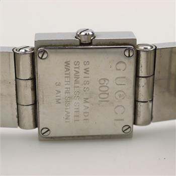 Gucci Stainless Steel Square Watch