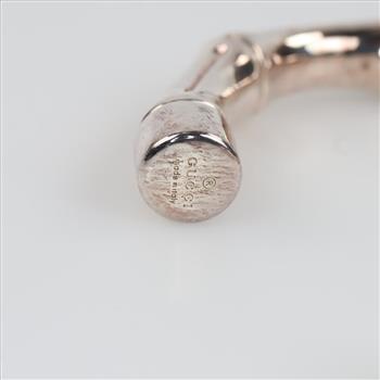 Gucci Sterling Silver Bamboo Cuff Bracelet