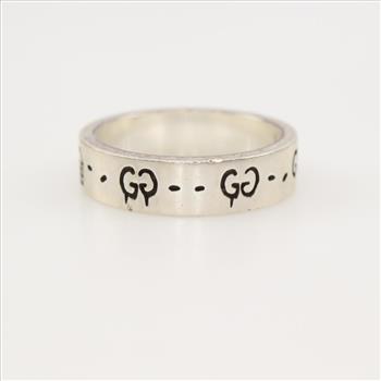 Gucci Sterling Silver Ghost Ring