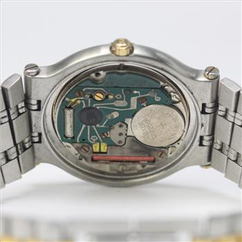 Gucci Two-Tone Gold Plated And Stainless Steel Dress Watch