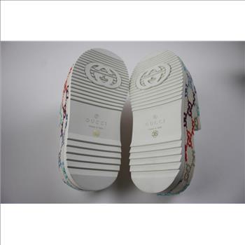 Gucci Women's GG Multicolor Platform Sandals, Size 35