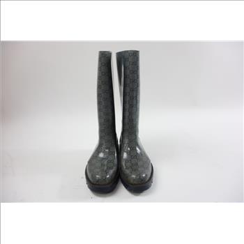 Gucci Womens Russian Rubber Boots, Size: 13