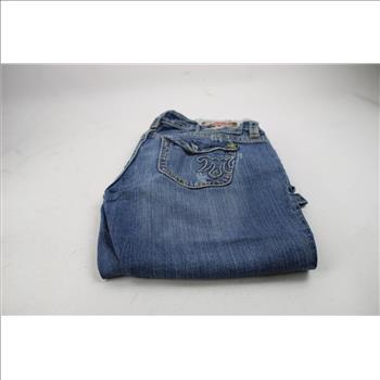 Guess Acid Wash Size 28 Shorts, MEK Denim Aruba Boot Cut 28x34 Jeans, 2 Pieces