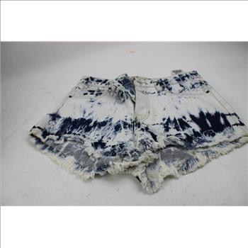 Guess Acid Wash Size 28 Shorts, MEK Denim Aruba Boot Cut 28x34 Jeans, 2 Pieces