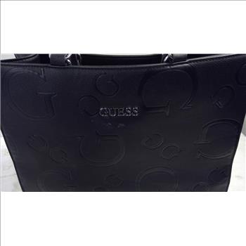 Guess Black Bag, Misc Silverware, Salt And Pepper Shakers