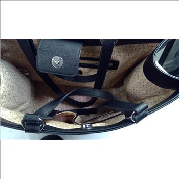 Guess Black Bag, Misc Silverware, Salt And Pepper Shakers