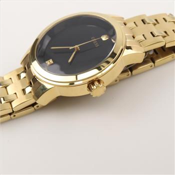 Guess Black Dial Gone Tone Watch