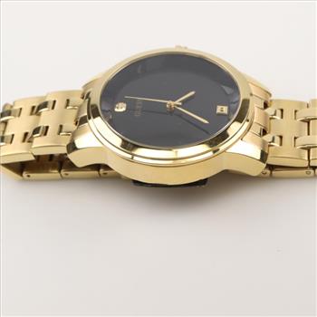 Guess Black Dial Gone Tone Watch