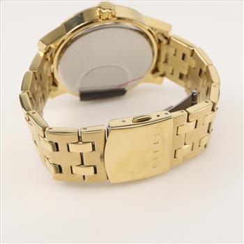 Guess Black Dial Gone Tone Watch