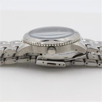 Guess Black Dial Stainless Steel Watch