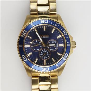 Guess Blue Dial Watch