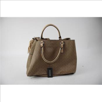 Guess Brown Leather Handbag Purse