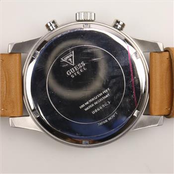 Guess Chrono Blue Dial Watch