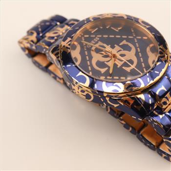 Guess Logo Crazed Watch