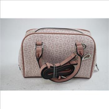 Guess Pink Leather Handbag Purse