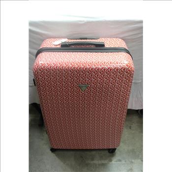 Guess Roller Suitcase W/ Laptop Bag And Rifle Case Inside
