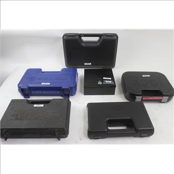 Gun Cases And Honeywell Lock Box: Glock, Smith & Wesson And More: 6 Items