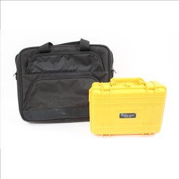 Gun Cases, Lock Box And Brief Case 4 Pieces