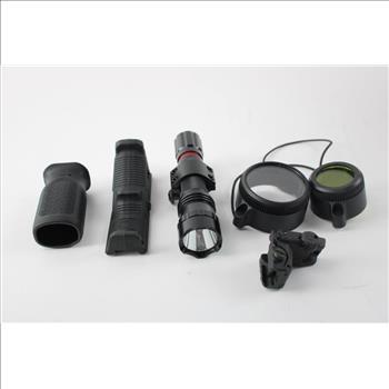 Gun Scope Attachment, Gun Flashlight And More, 9 Pieces